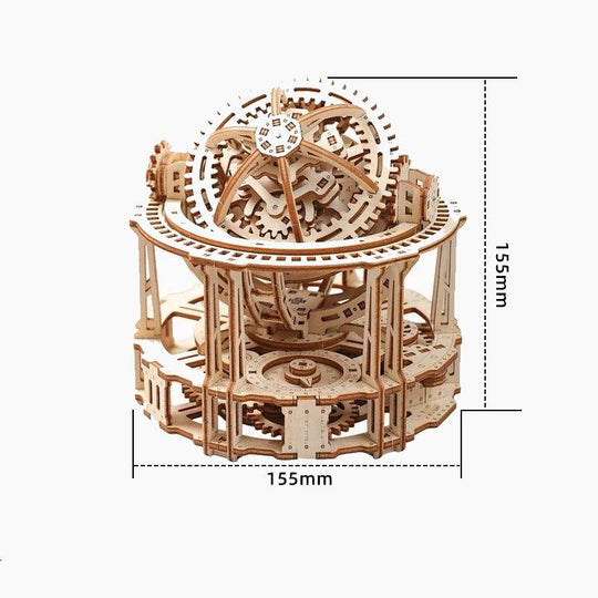 Spherical Tourbillon Chronograph 3D Wooden Puzzle