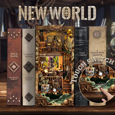 New World Ghost Ship DIY Book Nook Kit