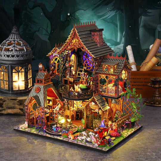 Magic Spirit DIY Miniature Dollhouse Kit