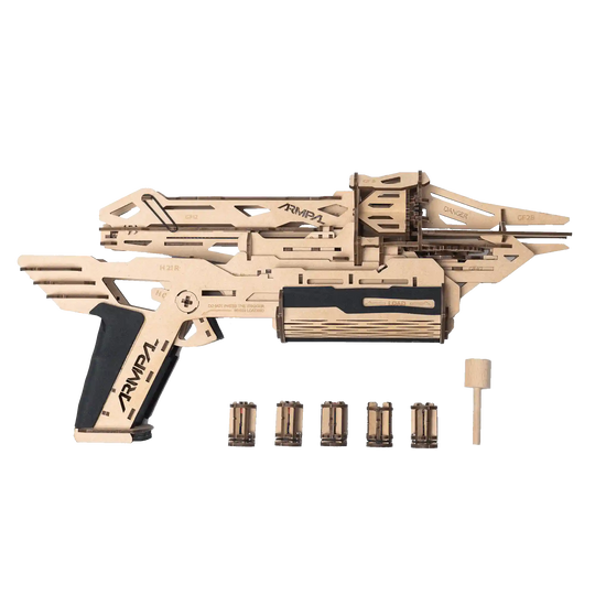 Transformer Cannon 3D Wooden Puzzle