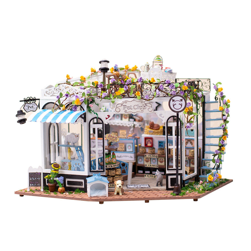 Mini Pet Store DIY Miniature House