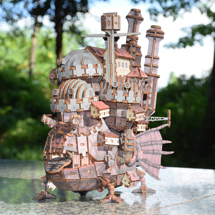 Moving Castle 3D Wooden Puzzle