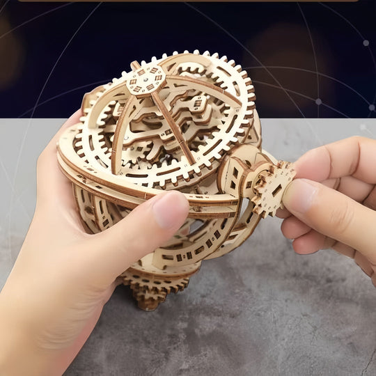 Spherical Tourbillon Chronograph 3D Wooden Puzzle