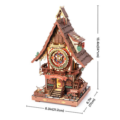 Cuckoo Clock 3D Wooden Puzzle