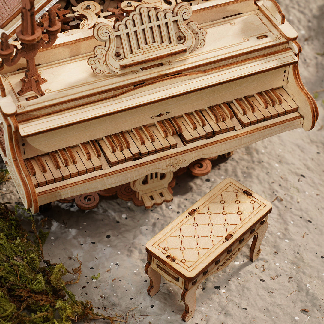 Magic Piano Music Box 3D Wooden Puzzle