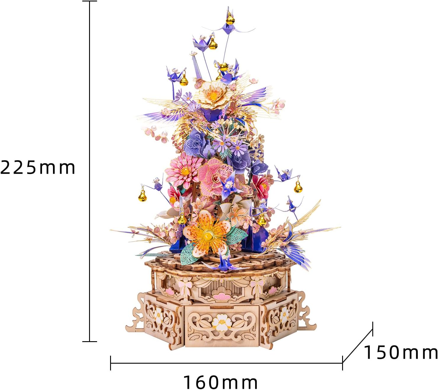 Feast of Flower 3D Wood and Metal Puzzles