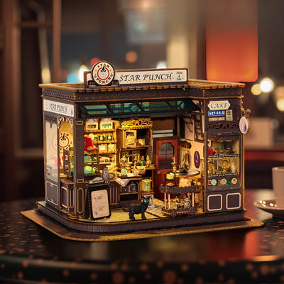 Magic Cafe Shop 3D Wooden Puzzle
