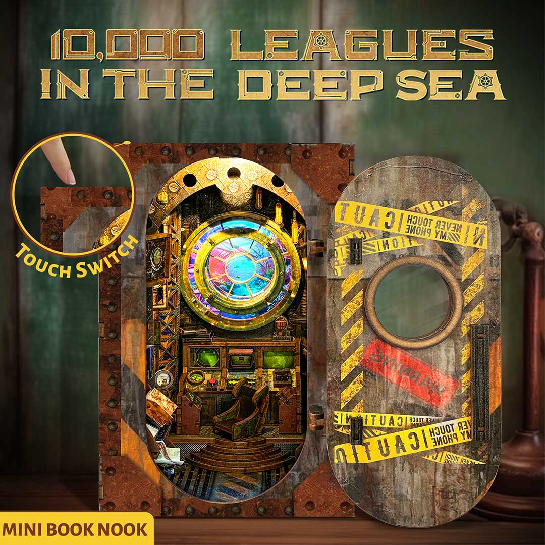 Abondoned Submarine DIY Book Nook