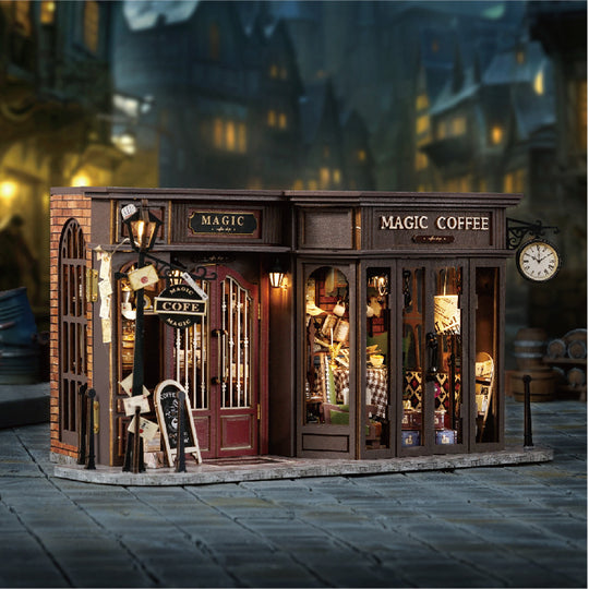 Magic Coffee Shop 3D Wooden Puzzle