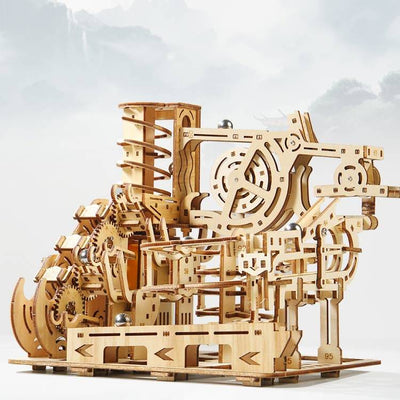 Spiral Stack Marble Run