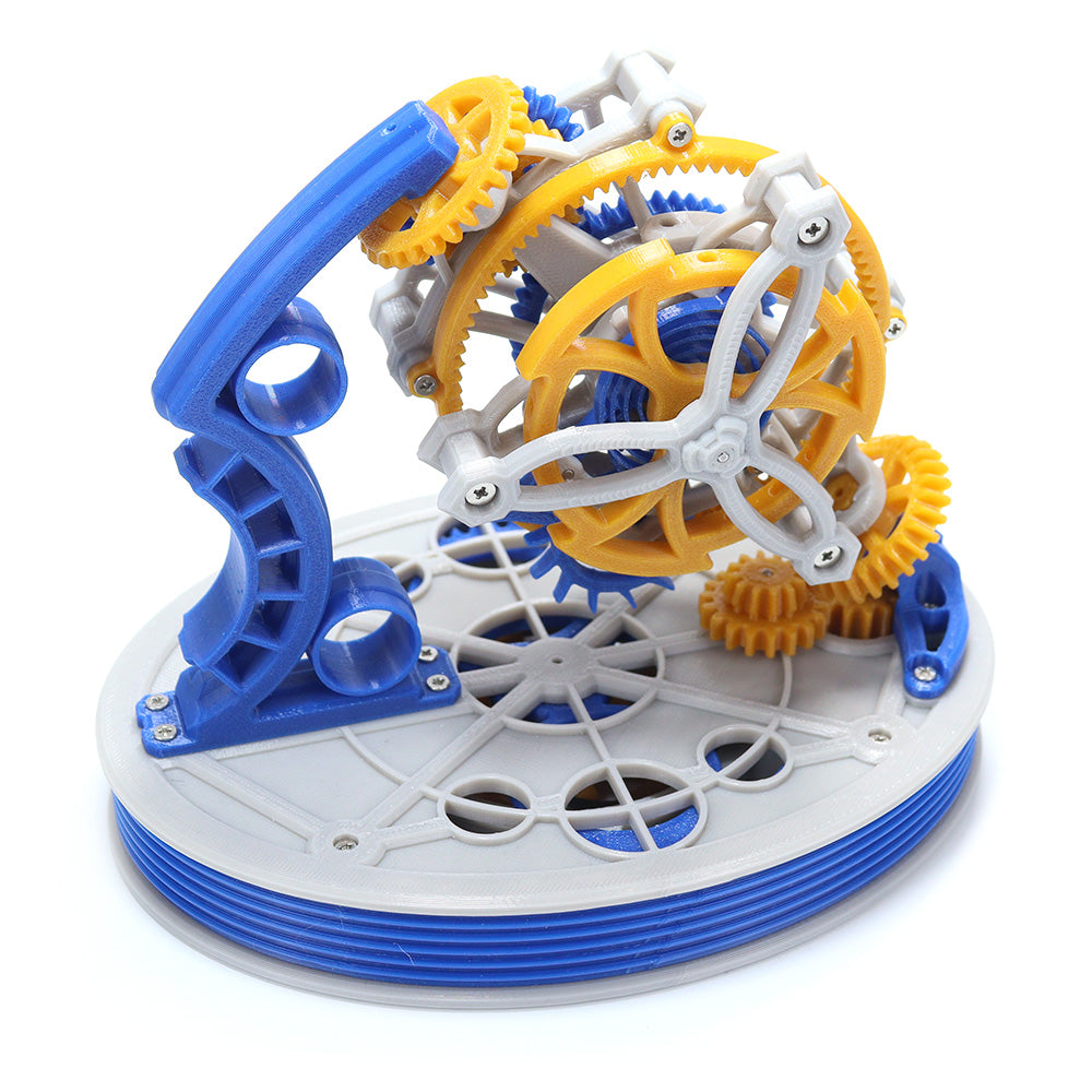 Double Axis Tourbillon 3D Printed Model