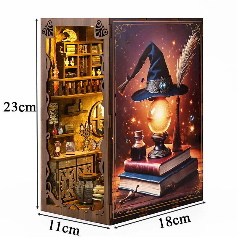 Magic Night DIY Book Nook Shelf Insert