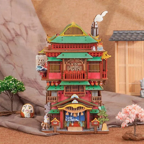 Onsen Saga 3D Puzzle Box Miniature Kit