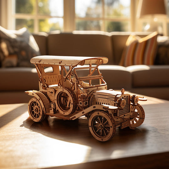 Vintage Car 3D Wooden Puzzle