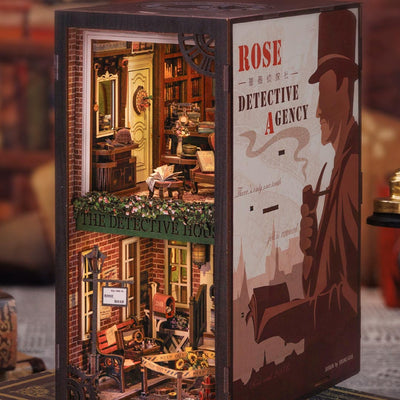 Rose Detective Agency DIY Book Nook