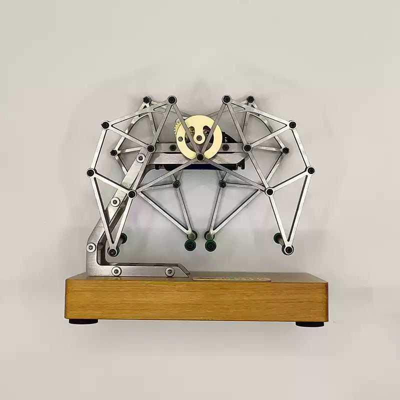 Quadrupedal Walking 3D Metal Machine Model