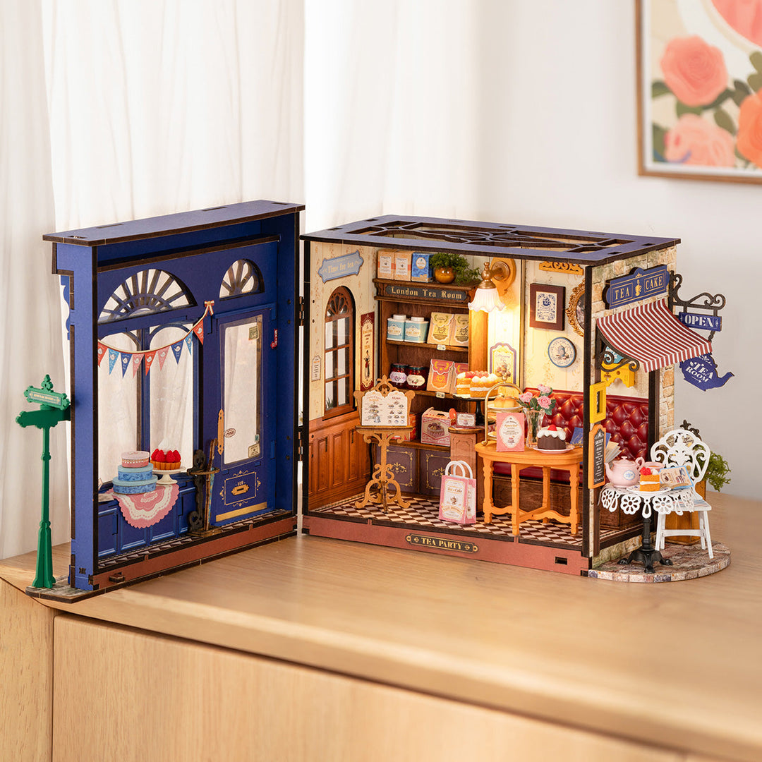 Leisure Time Tea Room DIY Miniature House