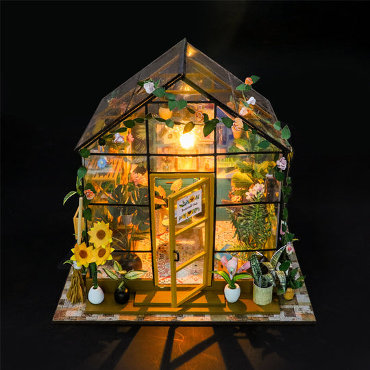 Sunshine Flower House DIY Miniature House