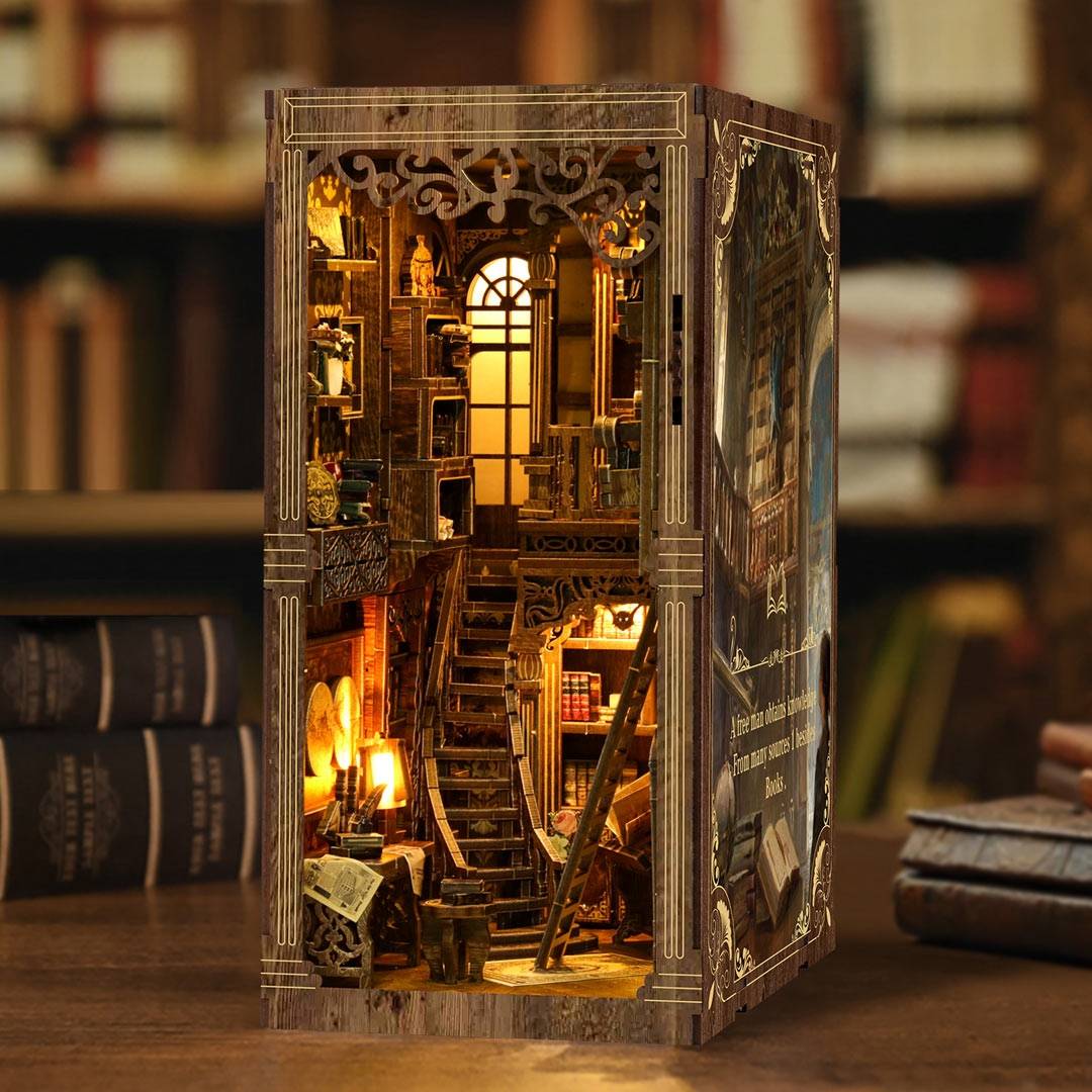 Ancient Book DIY Book Nook Kit – surplusfun