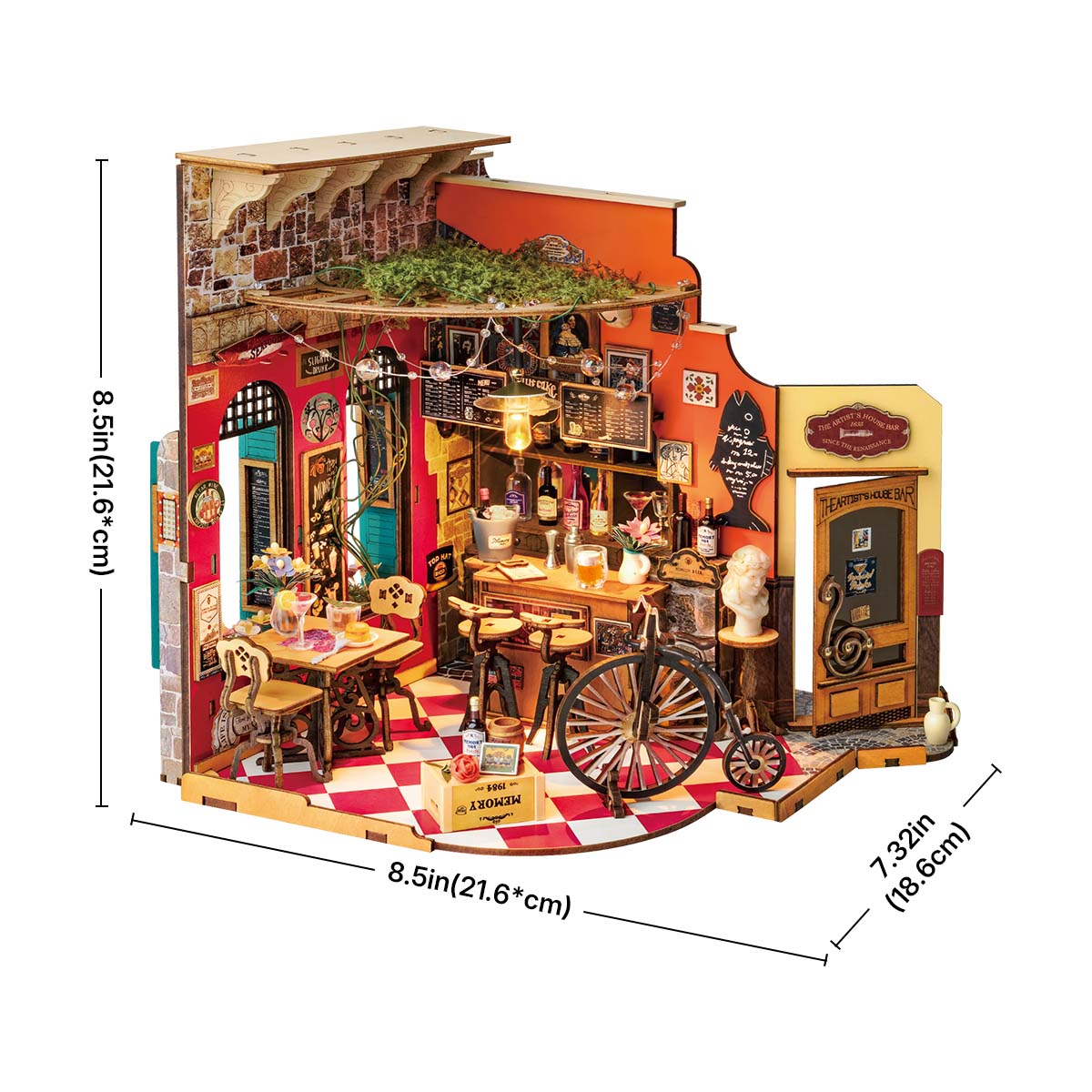 Cheers Bar & Dining DIY Miniature House