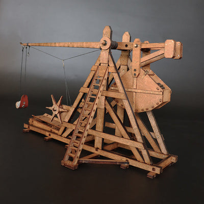 European Vintage Chariot 3d Wooden Puzzle