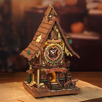 Cuckoo Clock 3D Wooden Puzzle