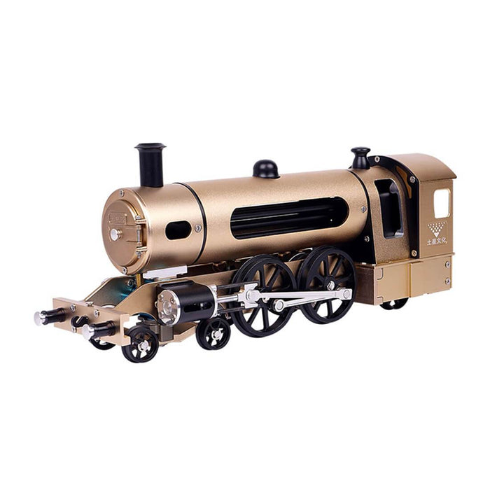 387 pcs All Aluminum Steam Locomotive Train Assembly Kit