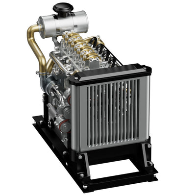 L4 Diesel Engine Model Kit 4-cylinder Engine