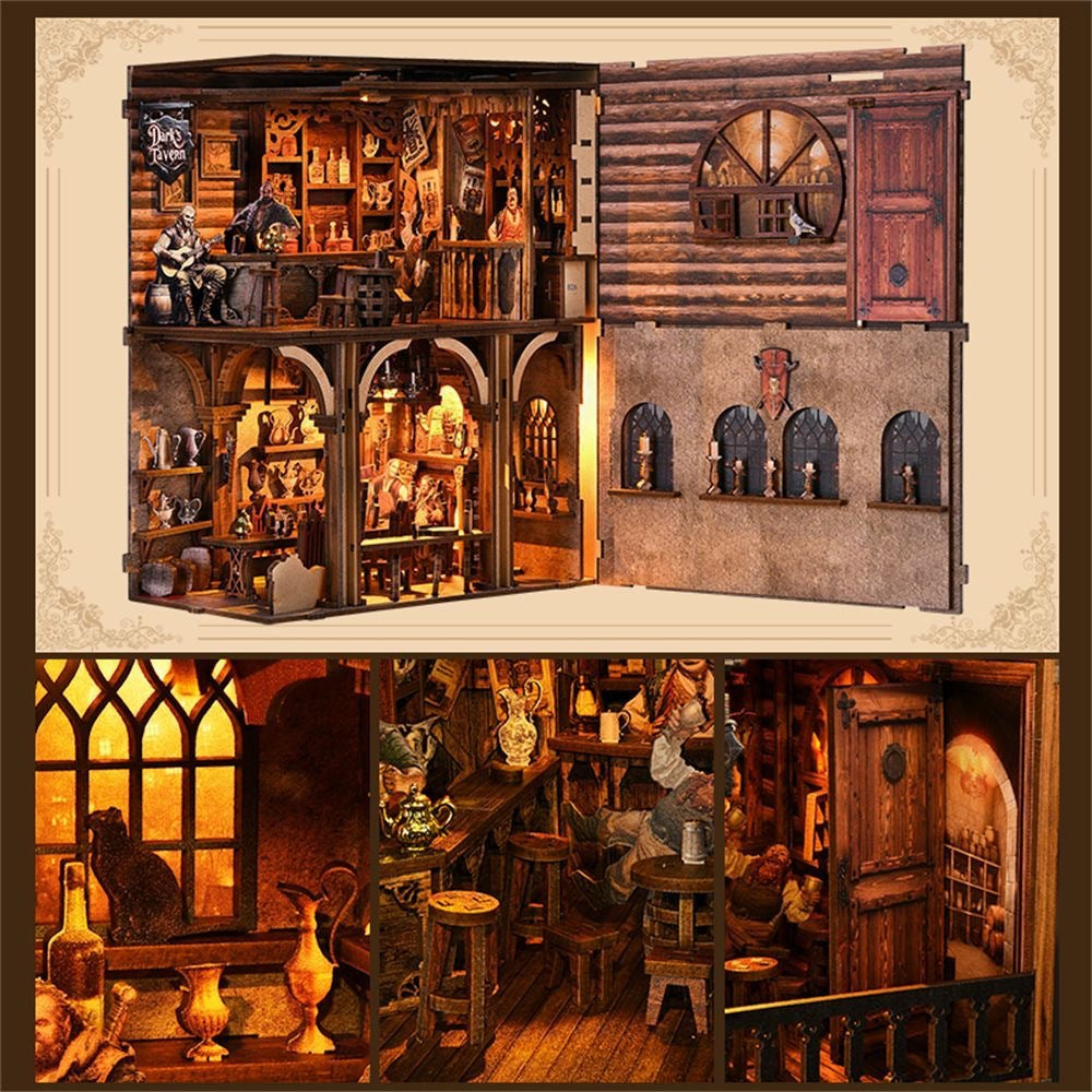 Ancient Bar DIY Book Nook