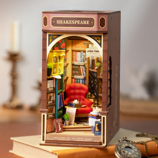 Bookstore Book Nook Shelf Insert