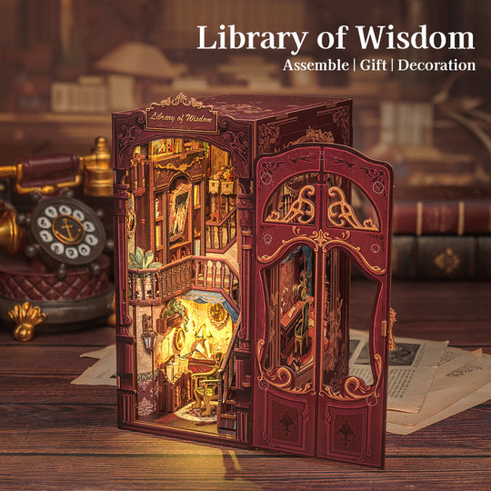 Library of Wisdom DIY Book Nook Kit