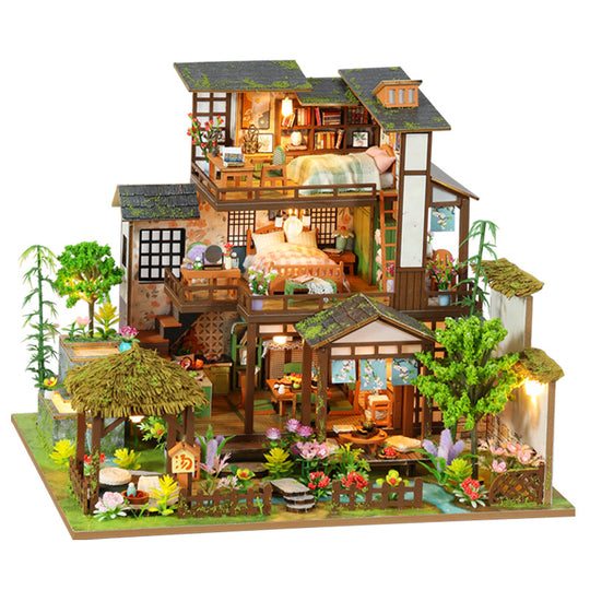 Bamboo Spring Villa Miniature House