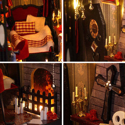 Vampire Diary DIY Book Nook Shelf Insert