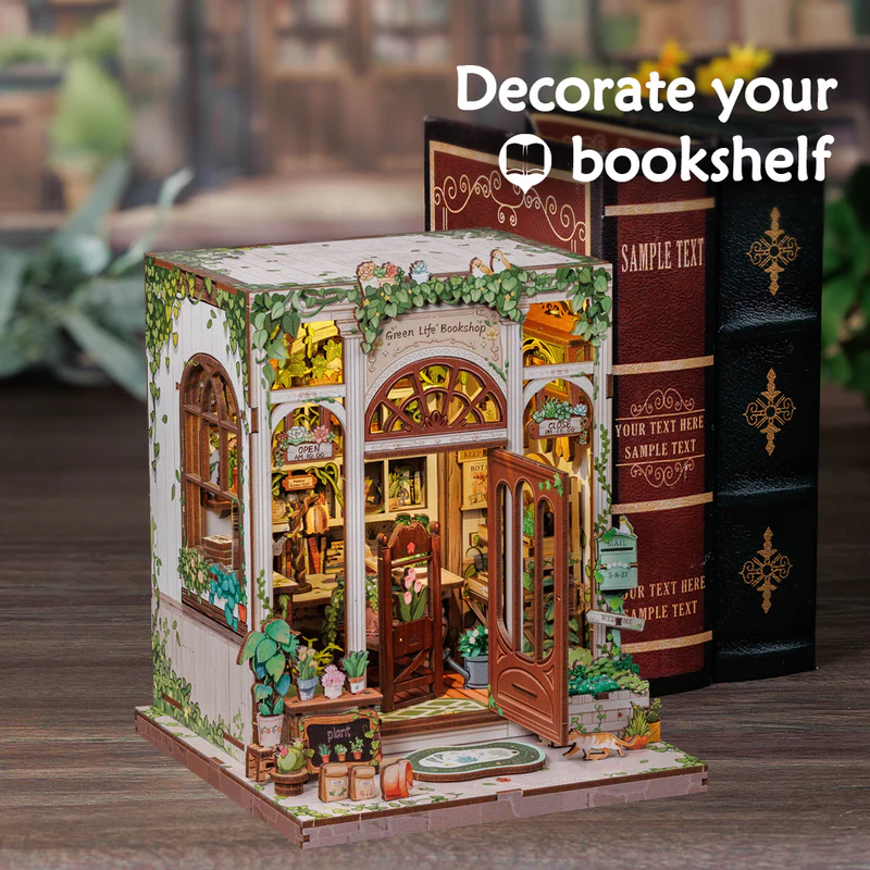 Green Life Bookshop Book Nook Kit