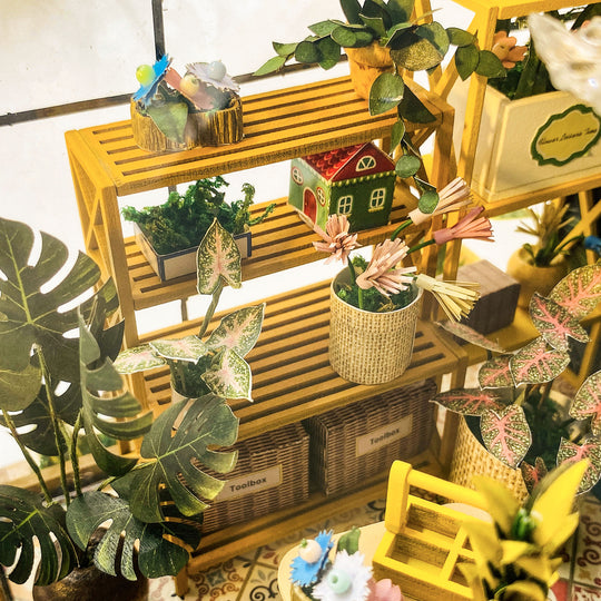 Sunshine Flower House DIY Miniature House