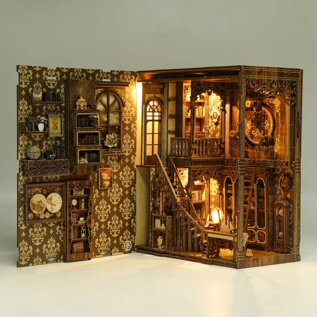 Ancient Book DIY Book Nook Kit