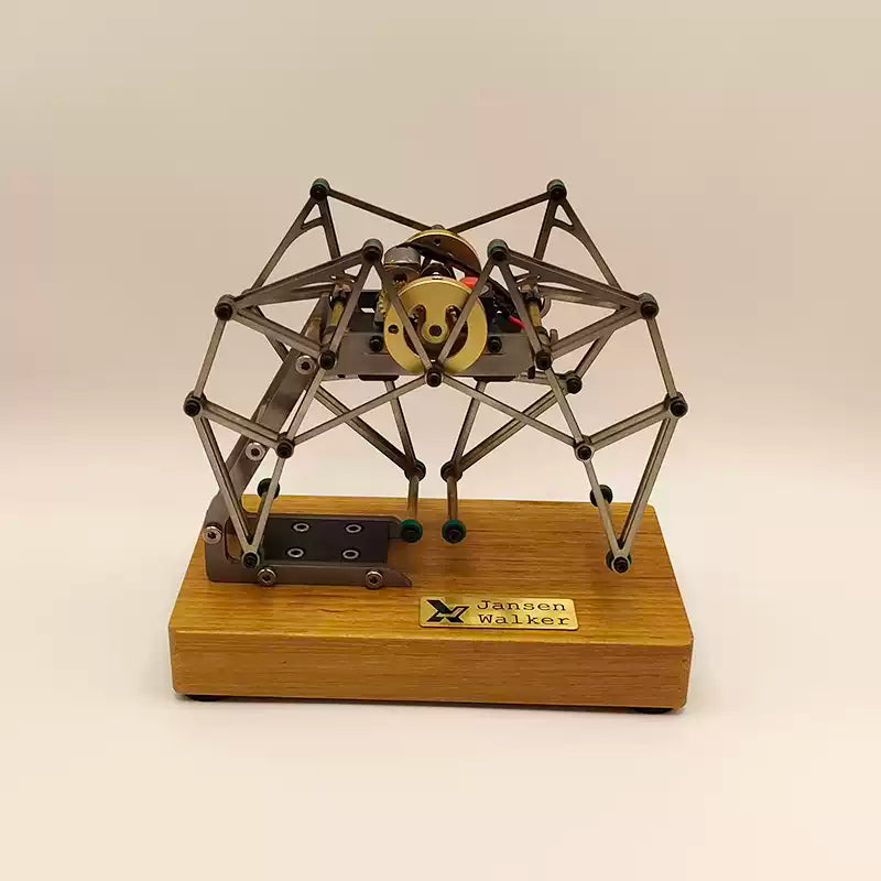 Quadrupedal Walking 3D Metal Machine Model