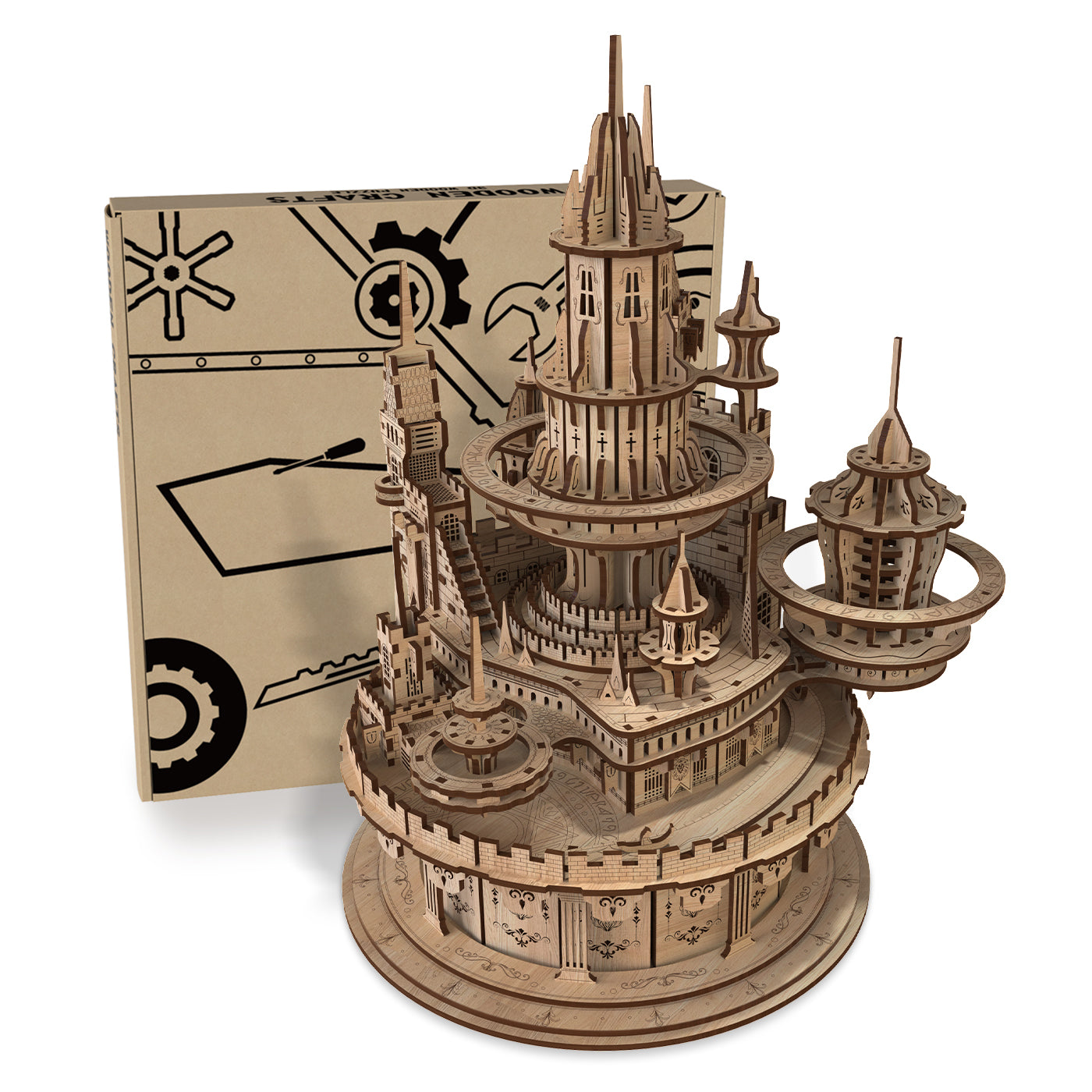 Miracle Castle 3D Wooden Puzzle