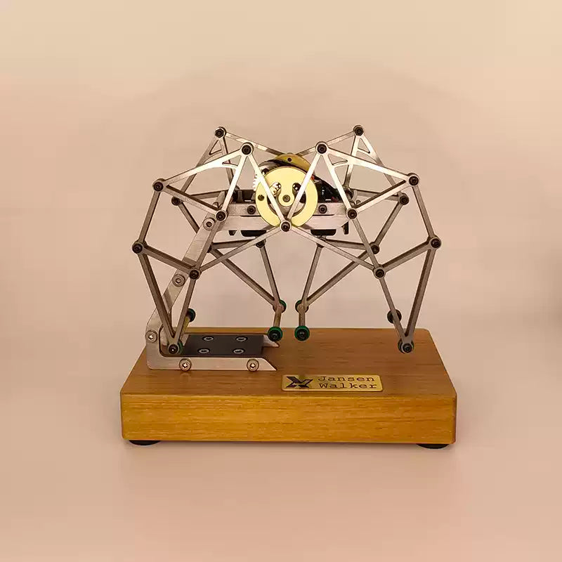 Quadrupedal Walking 3D Metal Machine Model