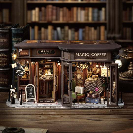 Magic Coffee Shop 3D Wooden Puzzle