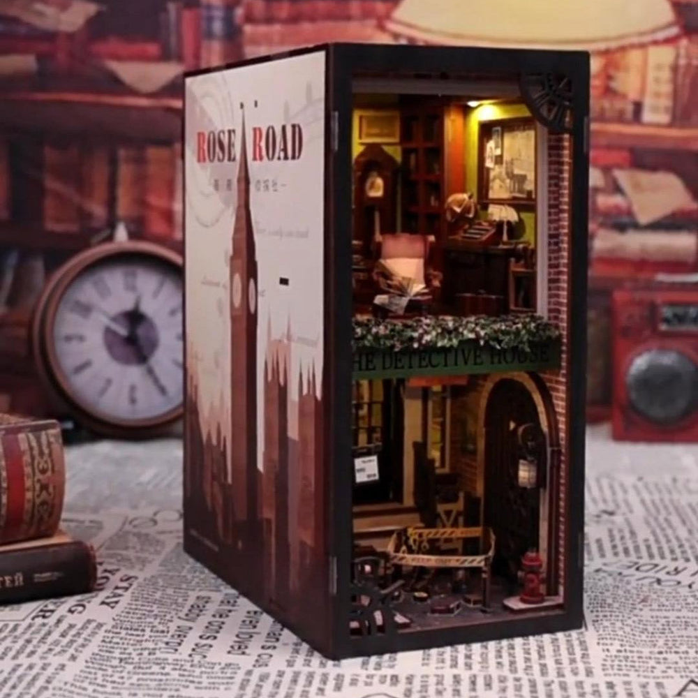 Rose Detective Agency DIY Book Nook
