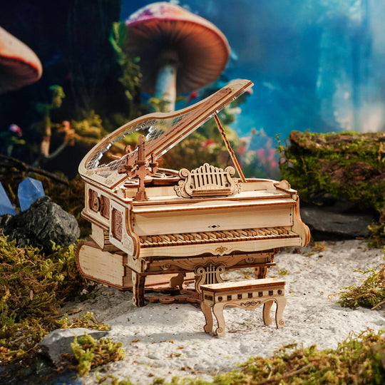 Magic Piano Music Box 3D Wooden Puzzle