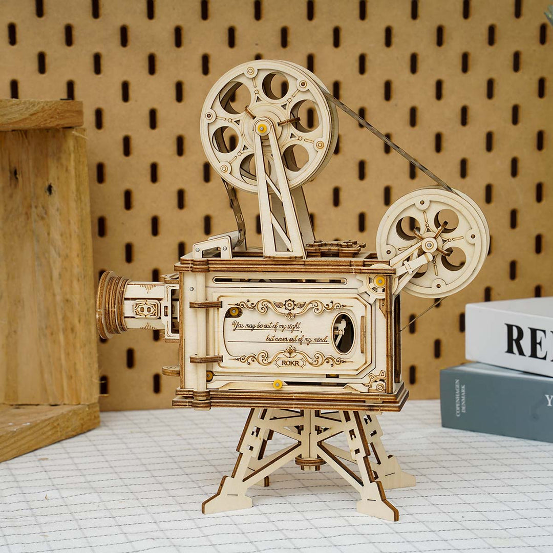 Vitascope Movie Projector 3D Wooden Puzzle