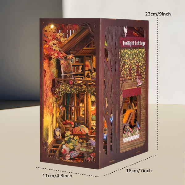 Twilight Hut DIY Book Nook Kit