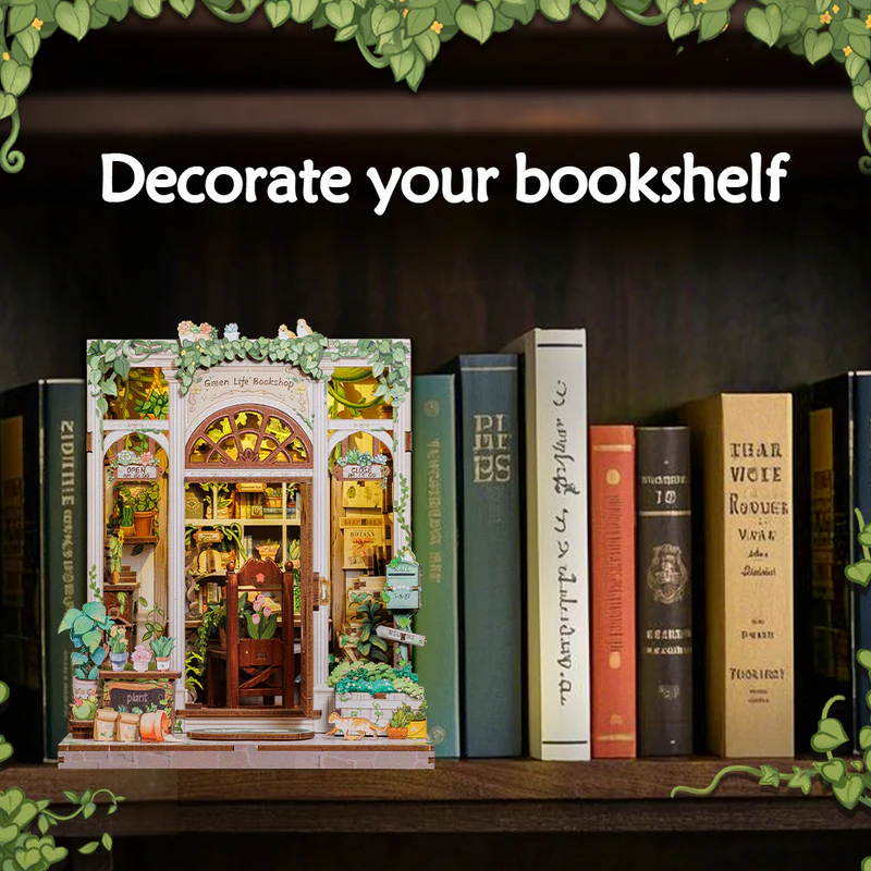 Green Life Bookshop Book Nook Kit