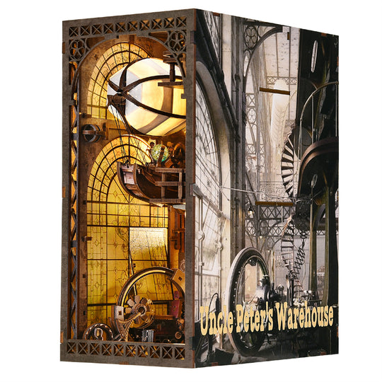 Steampunk Workshop DIY Book Nook