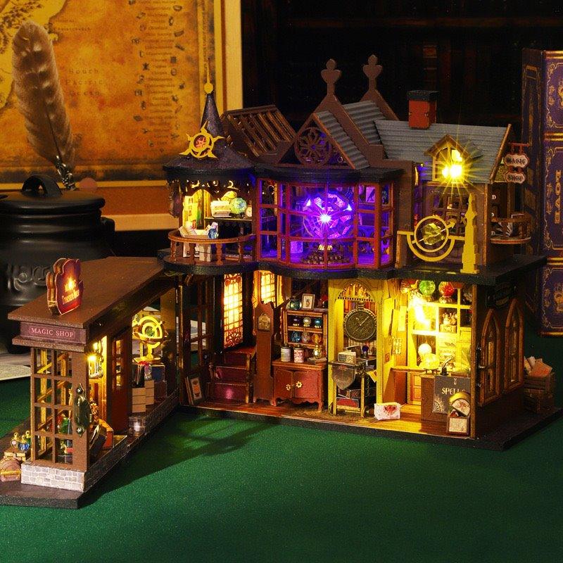 Magic Treasure House DIY Miniature Dollhouse Kit