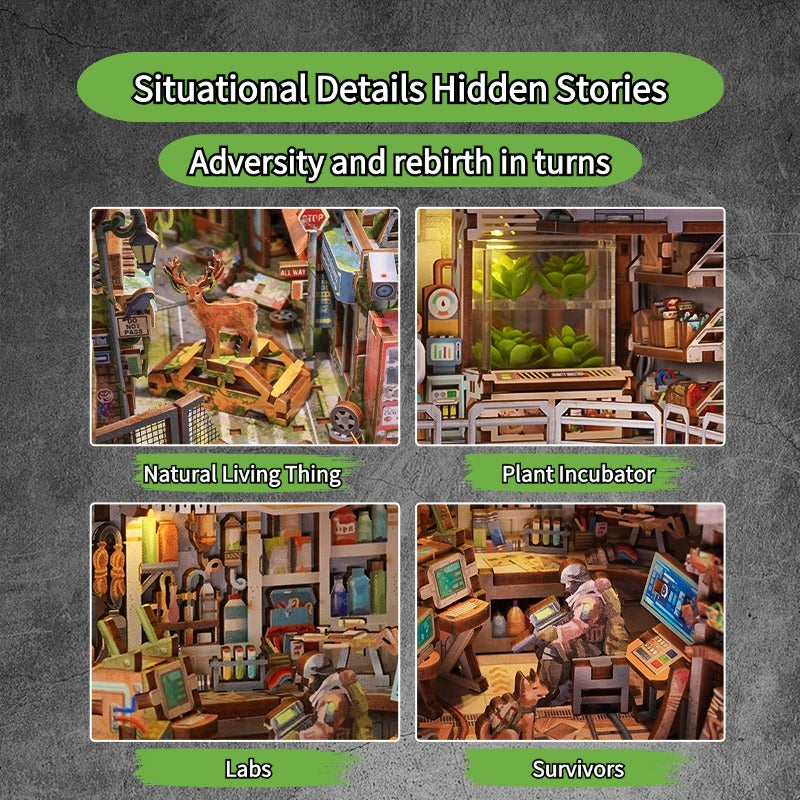 Haven Zero DIY Book Nook Kit