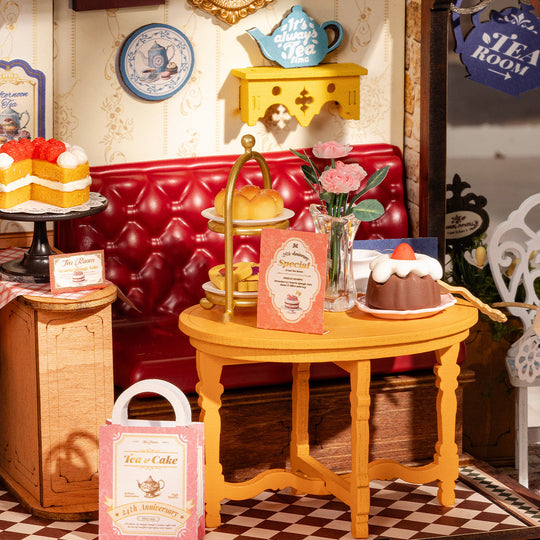 Leisure Time Tea Room DIY Miniature House