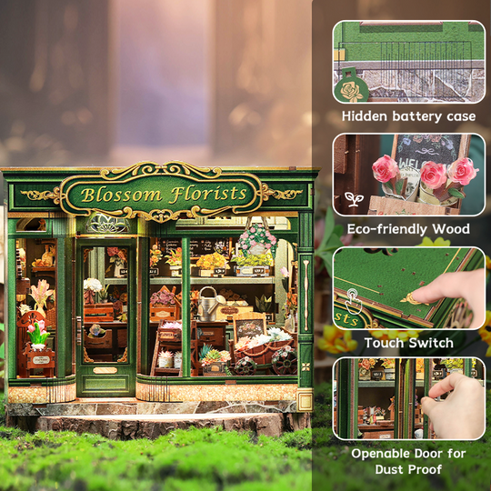 Blossom Florists DIY Dollhouse Kit